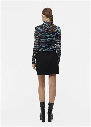 Lisa mw mini skirt Sort Object